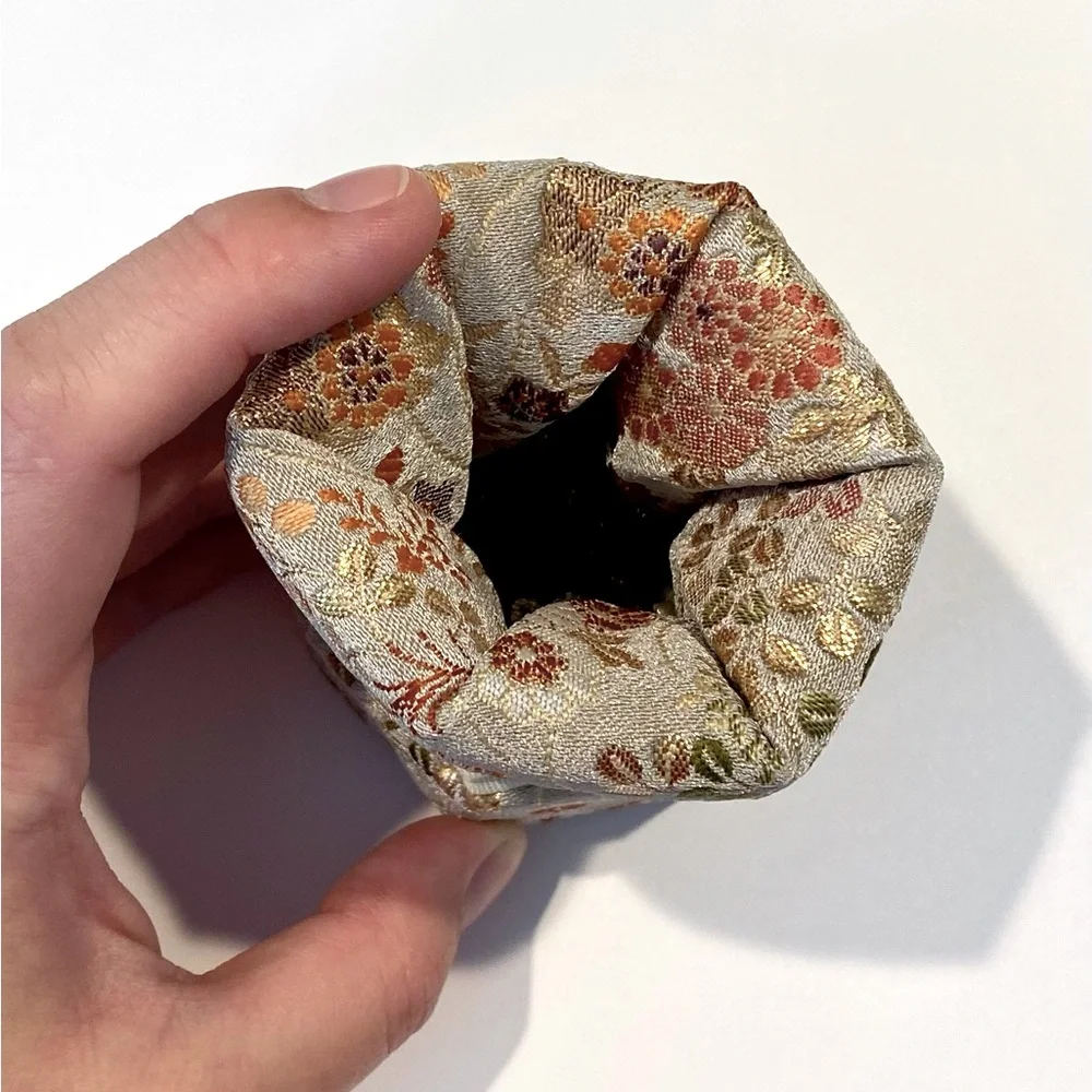 Japanese Silk Puzzle Box Jewelry Case Coin Purse Made In Japan 🇯🇵 - Picture 5 of 5